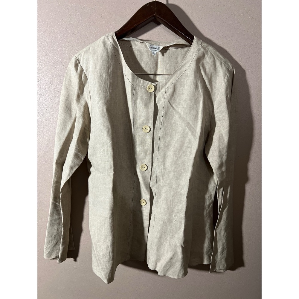 Dorman 100% linen top